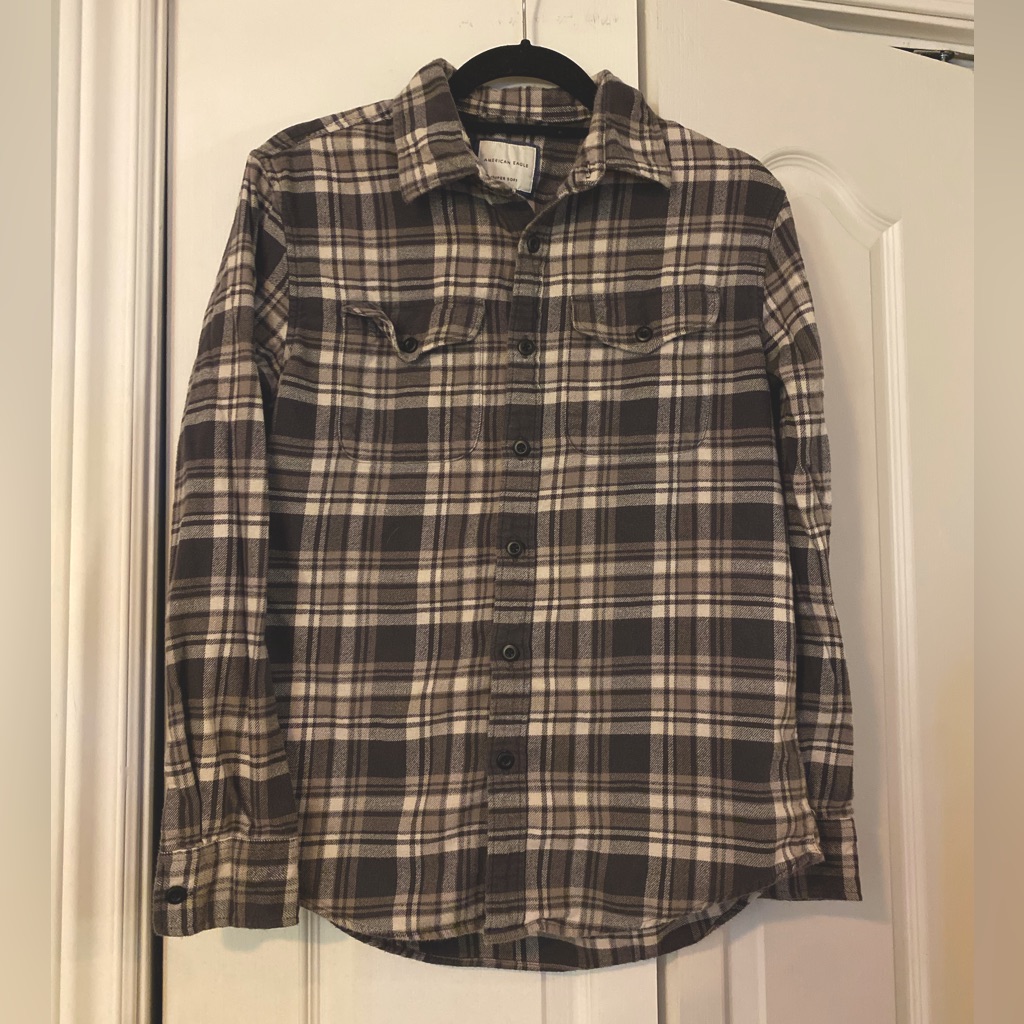 Super Soft American Eagle Button Down